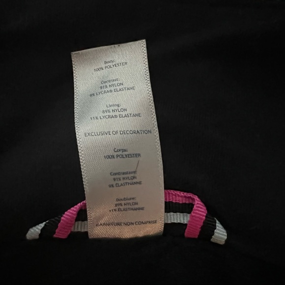 Ivivva • Speed Ahead Black Seeker Stripe Jacket • Size 14 - Picture 5 of 10